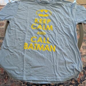 Blue Batman Graphic T-Shirt